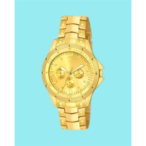 Men's Golden Stainless Steel Watches