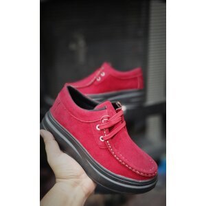 Casual Platform Wedge Heel Lace Up Shoes For Women