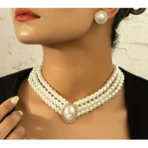 Artificial Pearl Necklace