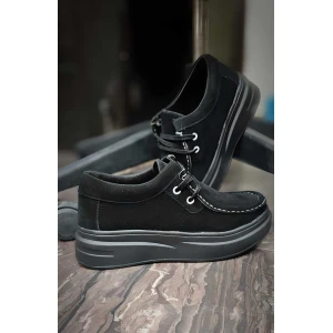 Casual Platform Wedge Heel Lace Up Shoes For Women
