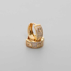 Diamond Row Earring